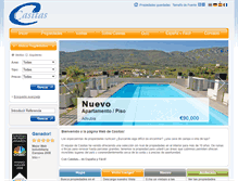 Tablet Screenshot of casitasinmobiliaria.com